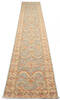 Chobi Blue Runner Hand Knotted 29 X 162 Area Rug 100-137103 Thumb 1