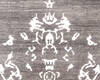 Modern Black Hand Knotted 90 X 122 Area Rug 904-137108 Thumb 4