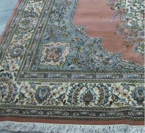 Mahi Orange Hand Knotted 80 X 100 Area Rug 905-137140 Image 1