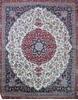 Nain White Hand Knotted 90 X 120  Area Rug 905-137142 Thumb 0