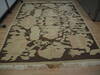 Pishavar Beige Hand Knotted 102 X 82  Area Rug 100-137156 Thumb 2