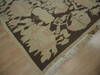 Pishavar Beige Hand Knotted 102 X 82 Area Rug 100-137156 Thumb 3