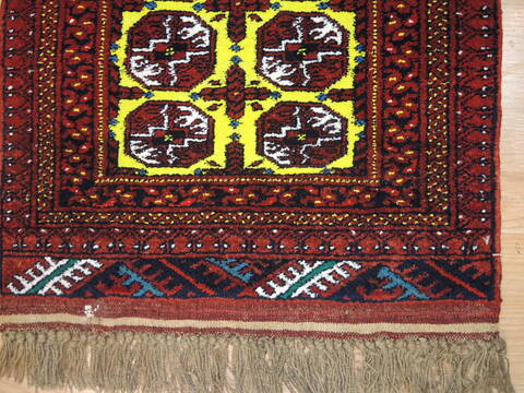 Baluch Red Hand Knotted 18 X 22 Area Rug 100-137203 Image 3