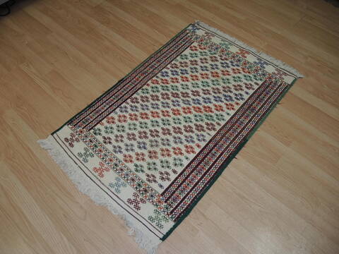 Kilim Red Hand Knotted 26 X 310 Area Rug 100-137231 Image 2