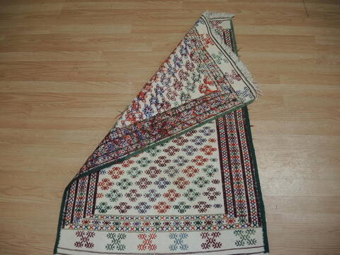 Kilim Red Hand Knotted 26 X 310 Area Rug 100-137231 Image 4