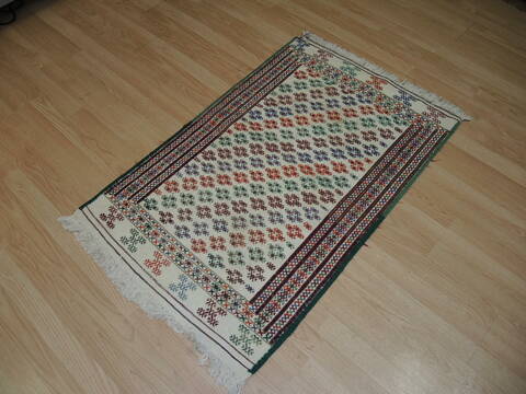 Kilim Red Hand Knotted 26 X 310 Area Rug 100-137231 Image 0