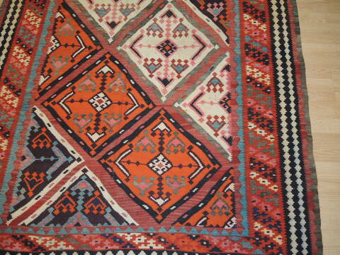 Kilim Red Hand Knotted 53 X 96 Area Rug 100-137241 Image 4