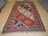 Kilim Red Hand Knotted 53 X 96  Area Rug 100-137241 Thumb 1