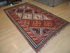 Kilim Red Hand Knotted 53 X 96 Area Rug 100-137241 Thumb 2