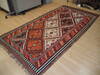 Kilim Red Hand Knotted 53 X 96 Area Rug 100-137241 Thumb 5
