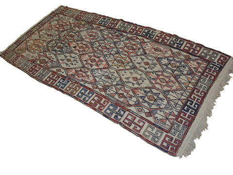 Baluch Grey Hand Knotted 33 X 67 Area Rug 100-137253 Image 3