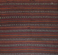 Baluch Red Square Hand Tufted 5'5" X 5'9"  Area Rug 100-137271