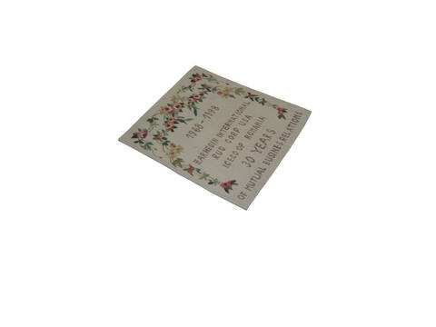 Modern Beige Hand Knotted 20 X 20 Area Rug 100-137286 Image 4