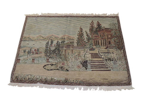 Baluch Beige Hand Knotted 29 X 310 Area Rug 100-137304 Image 1