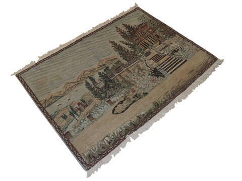 Baluch Beige Hand Knotted 29 X 310 Area Rug 100-137304 Image 3