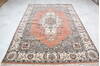 Mahi White Hand Knotted 61 X 91  Area Rug 905-137316 Thumb 1