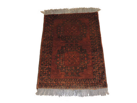 Baluch Brown Hand Knotted 21 X 210 Area Rug 100-137353 Image 2