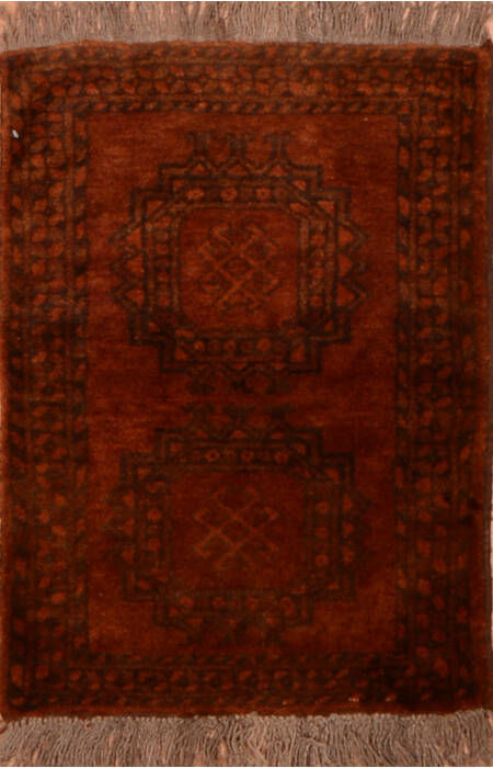 Baluch Brown Hand Knotted 21 X 210 Area Rug 100-137353 Image 0