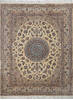 Pak-Persian Beige Hand Knotted 68 X 86  Area Rug 700-137357 Thumb 0
