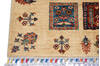 Gabbeh Beige Runner Hand Knotted 210 X 85  Area Rug 100-137366 Thumb 2
