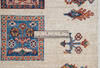 Gabbeh Beige Runner Hand Knotted 210 X 85  Area Rug 100-137366 Thumb 5