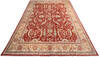 Chobi Red Hand Knotted 911 X 140  Area Rug 700-137369 Thumb 1
