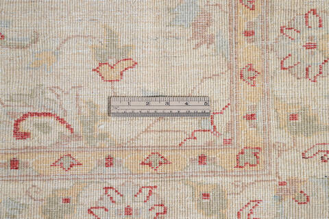 Chobi Beige Hand Knotted 411 X 62 Area Rug 700-137371 Image 6
