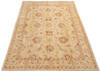 Chobi Beige Hand Knotted 411 X 62  Area Rug 700-137371 Thumb 1