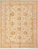 Chobi Beige Hand Knotted 411 X 62  Area Rug 700-137371 Thumb 0