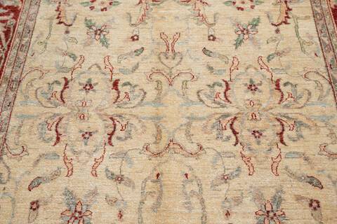 Chobi Beige Hand Knotted 55 X 86 Area Rug 700-137376 Image 2