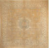 Chobi Yellow Square Hand Knotted 910 X 911  Area Rug 700-137378 Thumb 0