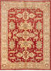 Chobi Red Hand Knotted 511 X 711  Area Rug 700-137382 Thumb 0