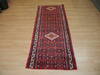 Hossein Abad Red Runner Hand Knotted 26 X 62  Area Rug 100-137391 Thumb 1