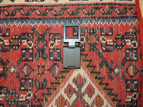 Hamedan Red Runner Hand Knotted 26 X 90 Area Rug 100-137392 Image 7