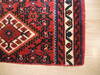 Hamedan Red Runner Hand Knotted 26 X 90  Area Rug 100-137392 Thumb 4