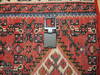 Hamedan Red Runner Hand Knotted 26 X 90  Area Rug 100-137392 Thumb 7