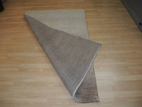 Gabbeh Beige Hand Knotted 41 X 61 Area Rug 100-137393 Image 5