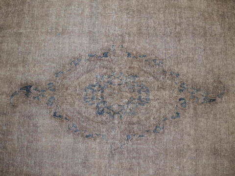 Overdyed Grey Hand Knotted 48 X 76 Area Rug 100-137396 Image 5