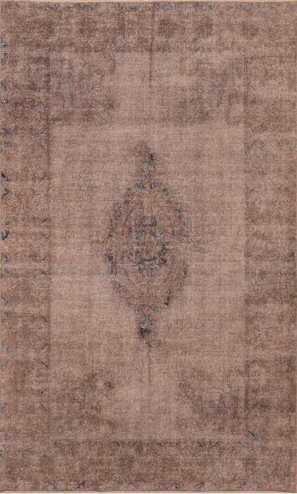 Overdyed Grey Hand Knotted 48 X 76 Area Rug 100-137396 Image 0