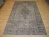 Overdyed Grey Hand Knotted 48 X 76 Area Rug 100-137396 Thumb 1