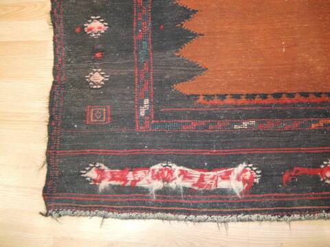 Kilim Red Square Hand Knotted 51 X 55 Area Rug 902-137397 Image 5