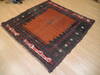 Kilim Red Square Hand Knotted 51 X 55 Area Rug 902-137397 Thumb 2
