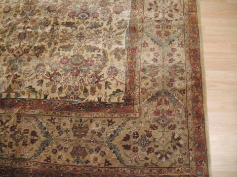 Jaipur Beige Hand Knotted 81 X 102 Area Rug 902-137398 Image 5