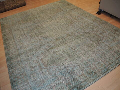 Oushak Blue Hand Knotted 710 X 102 Area Rug 902-137399 Image 5