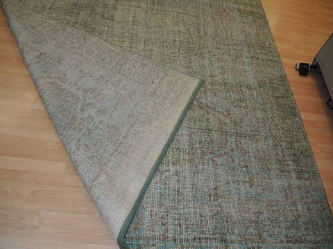 Oushak Blue Hand Knotted 710 X 102 Area Rug 902-137399 Image 6