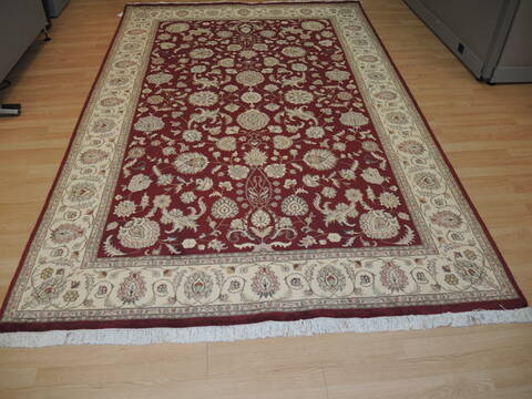 Pak-Persian Beige Machine Printed 611 X 93 Area Rug 100-137403 Image 1