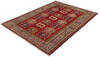 Kazak Red Hand Knotted 410 X 63  Area Rug 700-137430 Thumb 3