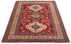 Kazak Red Hand Knotted 49 X 66  Area Rug 700-137432 Thumb 1