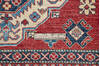 Kazak Red Hand Knotted 49 X 66  Area Rug 700-137432 Thumb 6