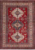 Kazak Red Hand Knotted 49 X 66  Area Rug 700-137432 Thumb 0